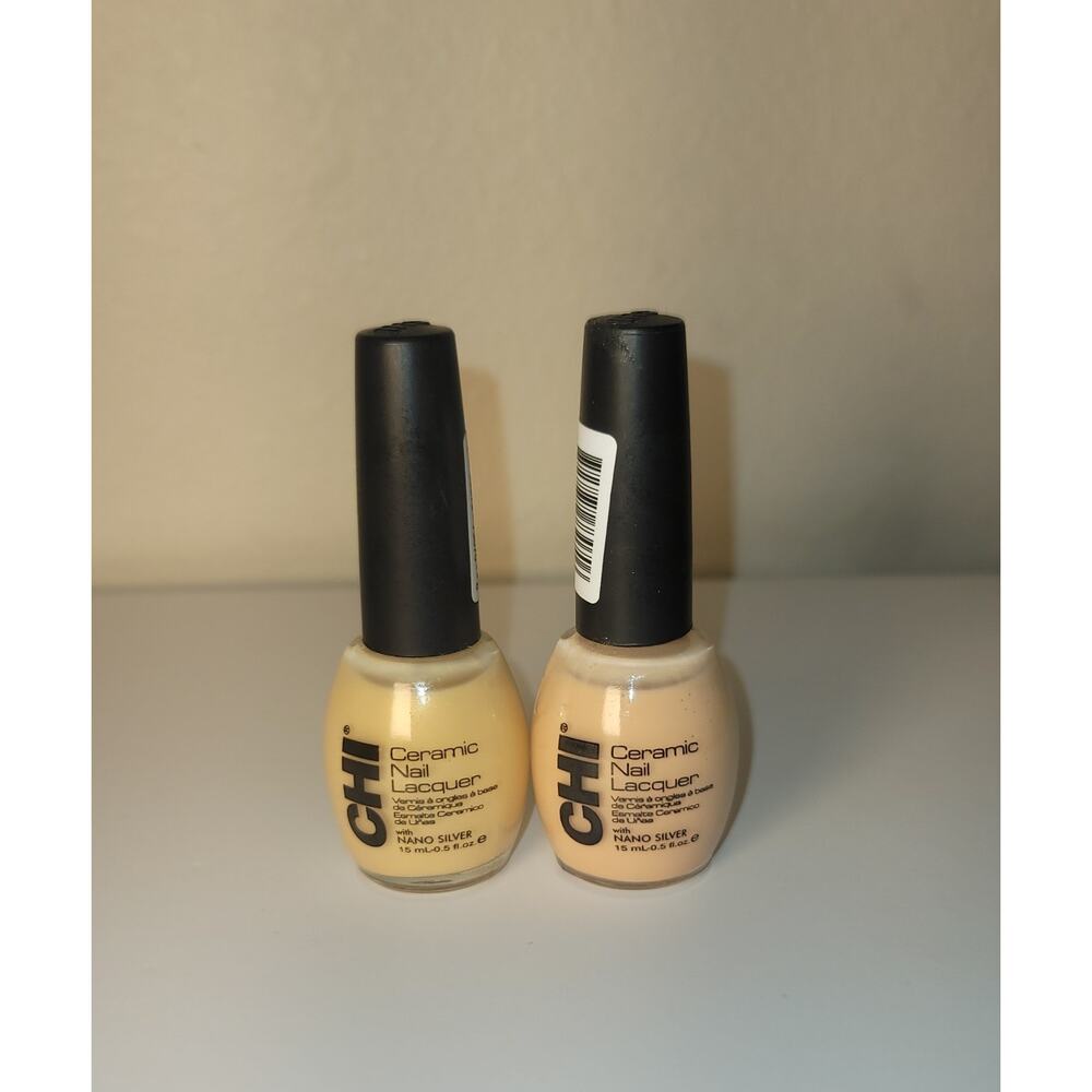 CHI - NANO Silver - Nail Lacquer - Oh‎ Baby Baby & A la Mode - FINGERNAIL POLISH